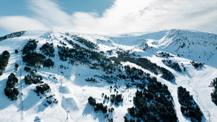 L'estació de Grandvalira.